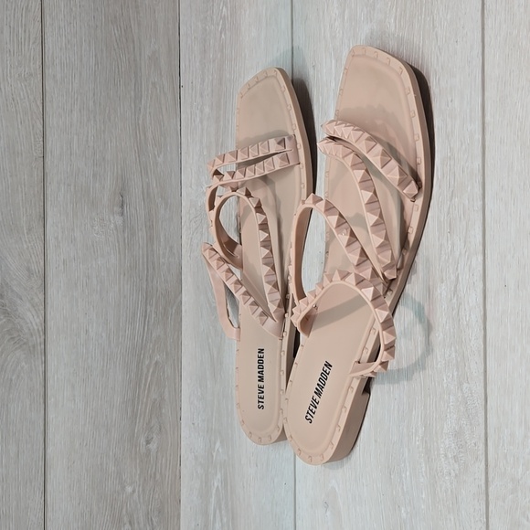 Steve Madden Women Sandals Flats shoes slide sz 10 - Picture 1 of 9